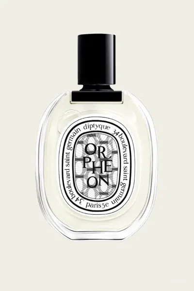 Diptyque Orpheon Eau De Toilette 3.4 Fl.oz In Transparent