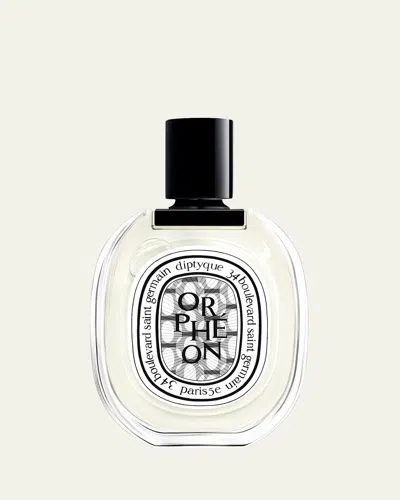 Diptyque Orphéon Eau De Toilette, 3.4 Oz. In Transparent