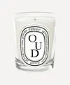 Diptyque Oud Scented Candle 190g In White