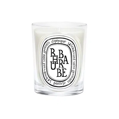 Diptyque Rhubarbe Candle 190 G In White