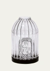 DIPTYQUE RIBBED GLASS CANDLE HOLDER