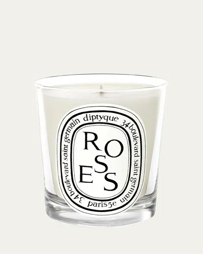 Diptyque Rose Scented Candle, 6.5 Oz. In White