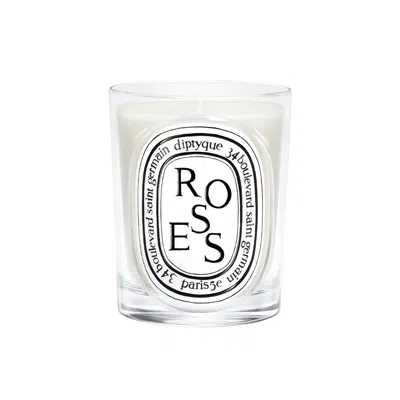 Diptyque Roses Candle In Transparent