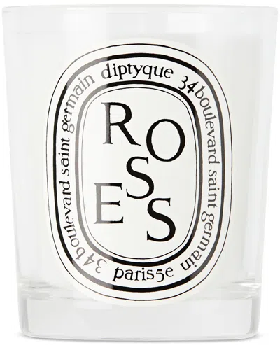 Diptyque Rose Scented Candle, 6.5 Oz. In White
