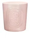 Diptyque Roses Large Scented Candle In N,a