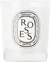 Diptyque Roses Mini Scented Candle 70g In Na