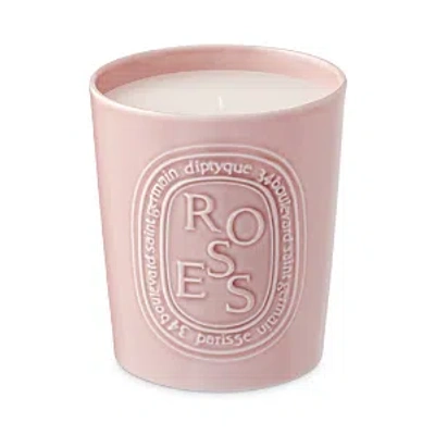 Diptyque Roses Scented Pink Candle 21.2 Oz.