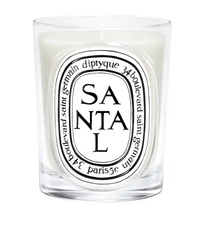 Diptyque Santal Candle In Neutral