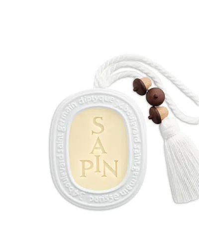 Diptyque Sapin (pine Tree) Wax Oval 1.2 Oz. In White