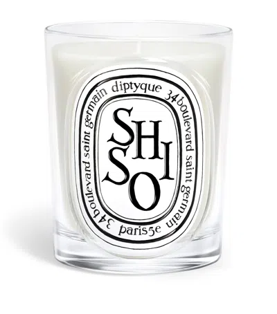 Diptyque Shiso Candle In White