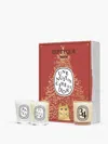 Diptyque Surprice Book Set 3 Miniature Candles In White