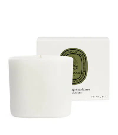 Diptyque Temple Des Mousses Candle - Refill In White