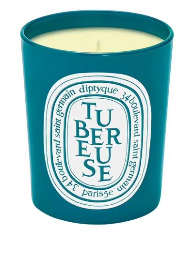 Diptyque Tuberose Classic-model Candle (190g) In Blue