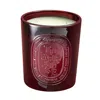 Diptyque Tubéreuse (tuberose) Candle In Burgundy