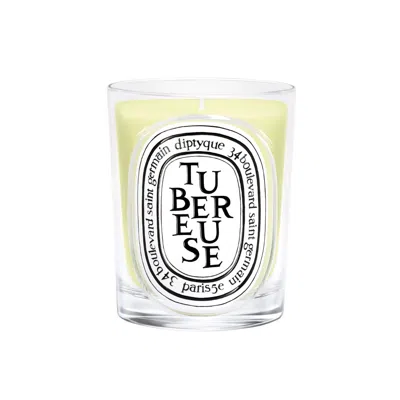 Diptyque Tubéreuse (tuberose) Candle In Transparent