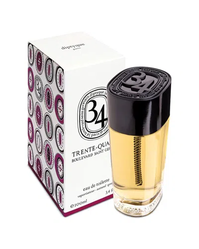 Diptyque Unisex 3.4oz 34 Blvd St Germain Edt In Transparent