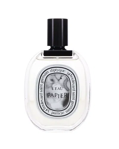 Diptyque Unisex 3.4oz L'eau Papier Eau De Toilette In Transparent