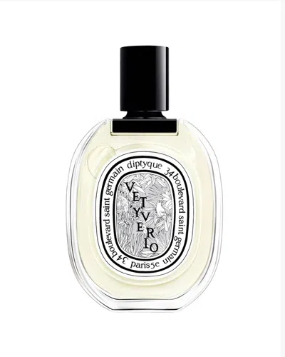 Diptyque Unisex 3.4oz Vetyverio Edt In Transparent
