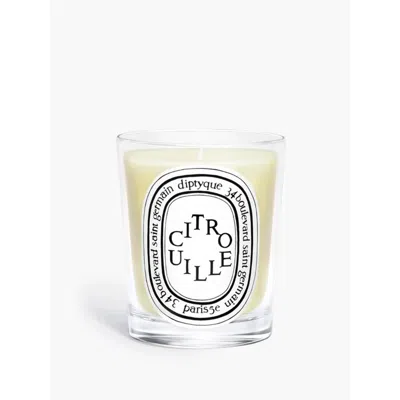 Diptyque Unisex Citrouille 6.7 oz (tester) Scented Candle 3700431447937 In Transparent