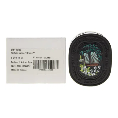 Diptyque Unisex Do Son Solid Perfume 0.12 oz (tester) Fragrances 3700431442000 In Black