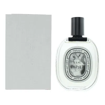 Diptyque Unisex L'eau Papier Edt Spray 3.4 oz (tester) Fragrances 3700431450104