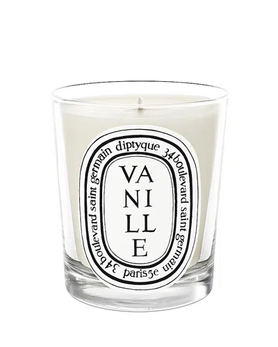 Diptyque Vanille (vanilla) Scented Candle In White