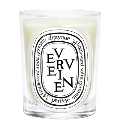 Diptyque Verveine Mini Candle 70 G In White