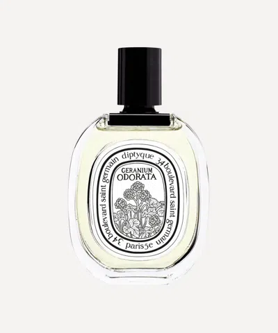 Diptyque Geranium Odorata Eau De Toilette 100 ml In No Colordnu