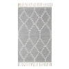 Direct Home Textiles Group Goa Wool 27"x45" Rectangular Scatter Rugs In Gray