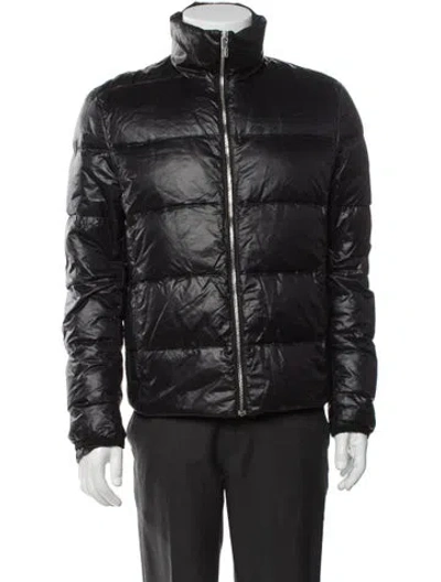 Pre-owned Dirk Bikkembergs Vintage 2010's Puffer Coat In Black