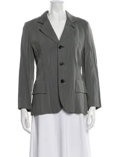 Pre-owned Dirk Bikkembergs Wool Blazer In Gray
