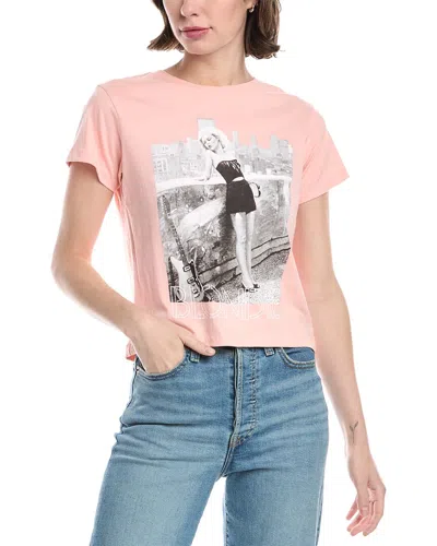 Dirty Cotton Scoundrels Blondie Rooftop T-shirt In Pink