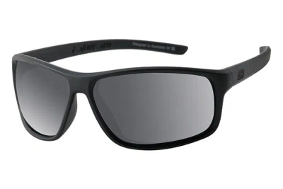 Dirty Dog Zero Polarized 53715 Men's Sunglasses  Size 67 In Black