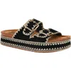 Dirty Laundry Cubana Buckle Platform Sandal In Black