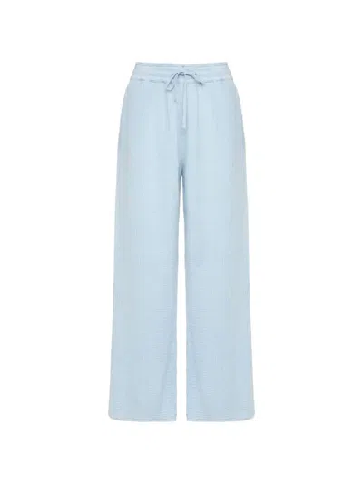 Dirty Laundry Elastic-waistband Trousers In Blue