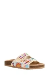 Dirty Laundry Timeless Crochet Slide Sandal In Multi