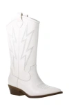 Dirty Laundry Josea Cowboy Boot In White