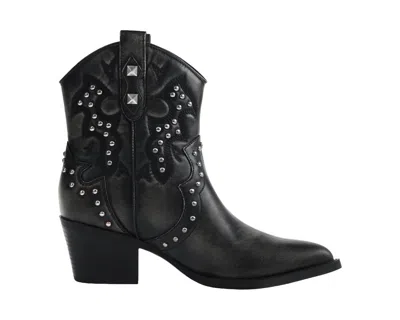 Dirty Laundry Nowhere Western Bootie In Black