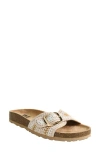 Dirty Laundry Tetra Crochet Strap Sandal In Multi