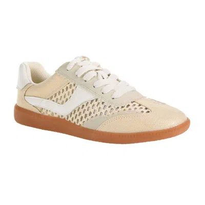 Dirty Laundry Tropics Raffia Sneaker In Ivory In Multi