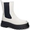 Dirty Laundry Vines Platform Chelsea Boot In White