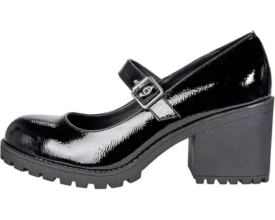 Dirty Laundry Women's Lita Jane Block Heel In Black Patent