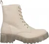Dirty Laundry Mazzy Lace-up Boot In White