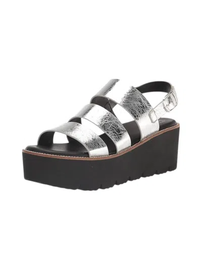 Dirty Laundry Women's Pendulum Wedge Sandals In Silver In Gray