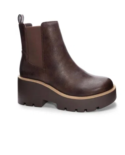 Dirty Laundry Women's Rabbit Nubuck Booties In Brown
