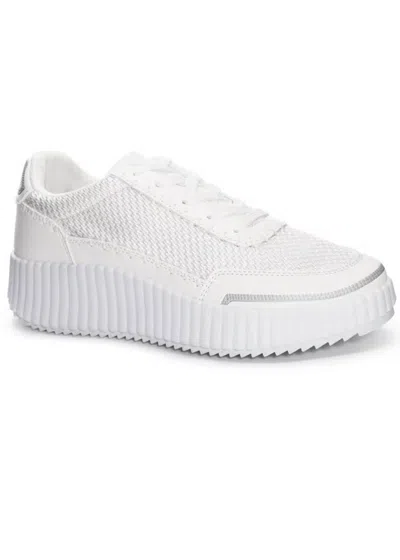 Dirty Laundry Women's Spirited Mesh Sneaker In White