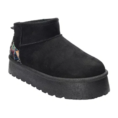 Dirty Laundry Womens Yuma Flat Heel Booties In Black