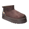 Dirty Laundry Womens Yuma Flat Heel Booties In Brown
