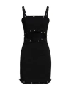 Disaya Woman Mini Dress Black Size 6 Cotton, Polyester, Elastane In Black