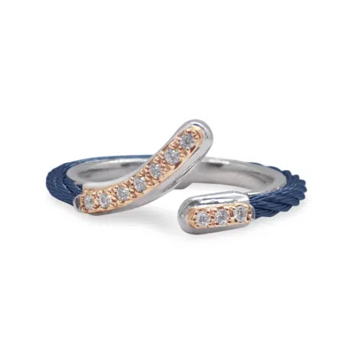 Disc Women's Passback Ring In Blueberry